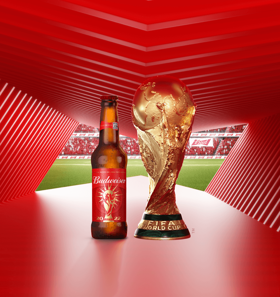 Budweiser patrocina a Copa do Mundo